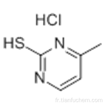 HYDROCHLORURE DE 2-MERCAPTO-4-METHYLPYRIMIDINE CAS 6959-66-6